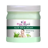 Pink Root Aloevera Cream 500 Grams with Pink Root Neem Scrub 500 Grams Combo-thumb1