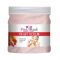 Pink Root Aloevera Gel Scrub 500 Grams with Pink Root Mix Fruit Scrub 500 ml Combo-thumb2