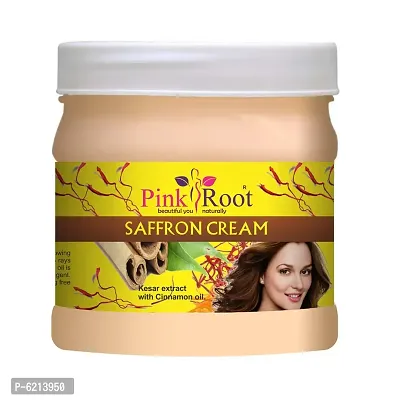 Pink Root Aloevera Gel Scrub 500 Grams with Pink Root Saffron Cream 500 Grams Combo-thumb3