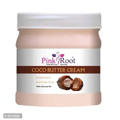 Pink Root Cocoa Butter Cream 500ml with Pink Root Saffron Cream 500g Combo-thumb2