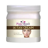 Pink Root De-Tan Cream 500g with Pink Root Mix Fruit Gel 500ml Combo-thumb1