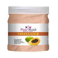 Pink Root Papaya Cream 500ml with Pink Root Papaya Scrub 500ml Combo-thumb2