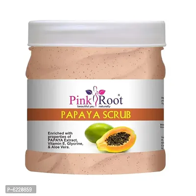 Pink Root Papaya Cream 500ml with Pink Root Papaya Scrub 500ml Combo-thumb3