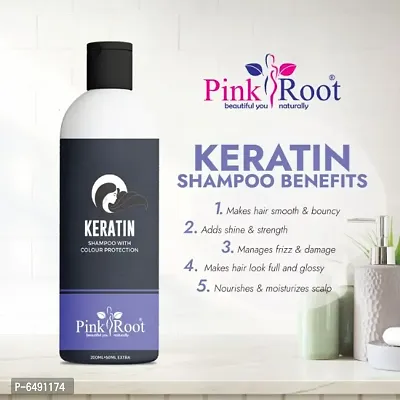 Pink Root Keratin Shampoo Conditioner With Amla Oil 100ml-thumb2