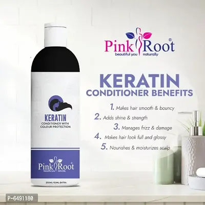Pink Root Keratin Shampoo Conditioner With Onion Oil 100ml-thumb3