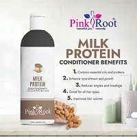 Pink Root Milk Protein Shampoo Conditioner With Bhringraj Oil 100ml-thumb2