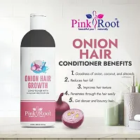 Pink Root Onion Shampoo Conditioner  Mask With Bhringraj Oil 100ml-thumb2