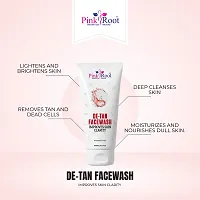 DE-TAN Facewash 100ML And  Vitamin E Under Eye Cream 100ML-thumb1