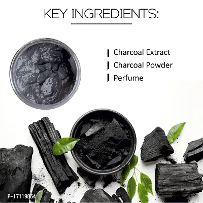 Mister Beard Activated Charcoal Scrub 100Gm|For Deep Exfoliation | Dead Skin Remover | Tan Removal | Blackhead Remover Scrub-thumb4