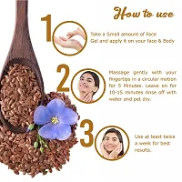 Essential Pink Root Flax Seeds Face Gel 100Ml-thumb4