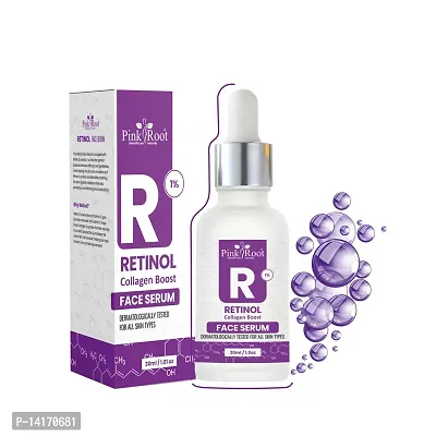 Essential Pink Root Retinol Collagen Boost Face Serum 30Ml-thumb0