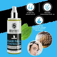 Mister Beard Hair Fall Control Oil Controls Hair Fall. Nourishes Scalp Boosts Hair Growth, Contains Ginger, Rosemary, Thuja Extracts, Non-Sticky Formula, Suitable For Men And Women,100Ml-thumb2