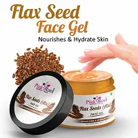 Essential Pink Root Flax Seeds Face Gel 100Ml-thumb2