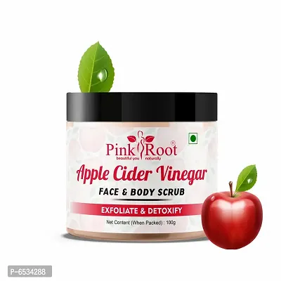 PR APPLE CIDER VINEGAR SCRUB 100GM-thumb0