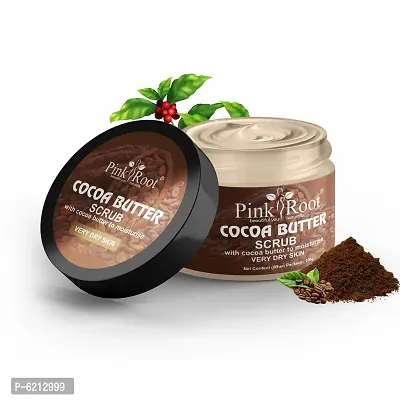 Pink Root Cocoa Butter Scrub - 100 Grams