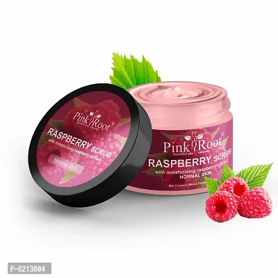 Pink Root Raspberry Scrub - 100 Grams