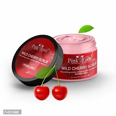 Pink Root Wild Cherry Scrub - 100 Grams-thumb0