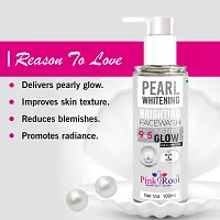 Pink Root Pearl Whitening Face Wash - 100 ml-thumb3