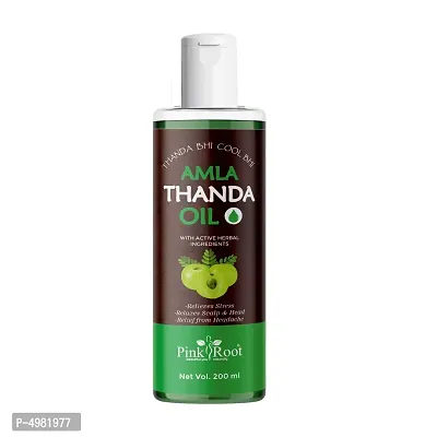 Pink Root Thanda Oil Amla 200ml-thumb0