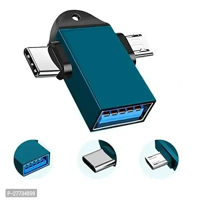 BLUE TYPE USB TO MULTI ADAPTOR-thumb0