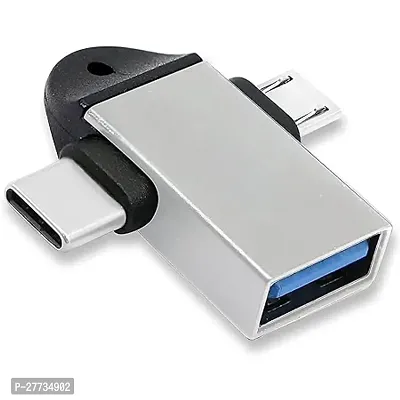 SILVER TYPE USB TO MULTI ADAPTOR-thumb0
