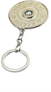 Useful Metal and Rubber Key Chain-thumb1