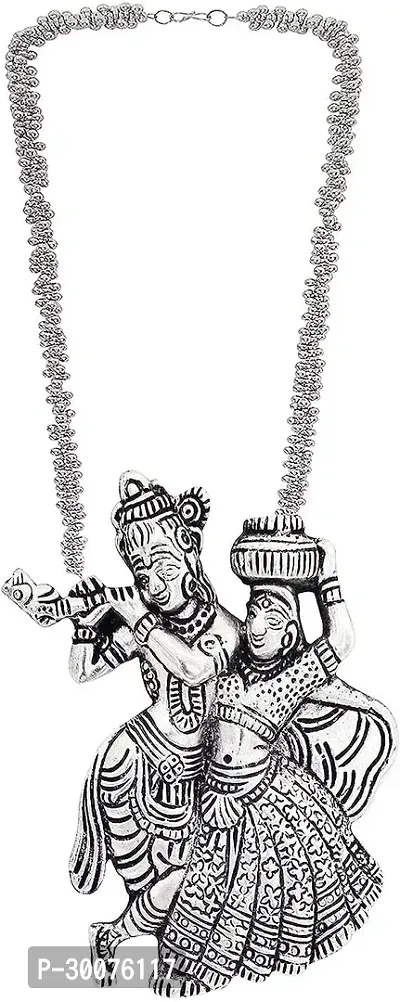 Kaima Oxidised Silver Silver Silver Jewellery Set Pack of 1-thumb2