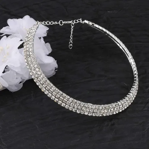 Party Wear Alloy Necklace For Womens