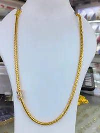 24-inch Choki Cobra Chain For Women  Girls. (Cobra chain/mopu chain/Kodi chain/mugappu/murukku/mopu necklace)-thumb2
