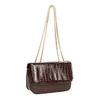 Women Black Sling Bag - Extra Spacious-thumb2