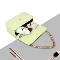 Tatuaa Stylish 10 Ltrs Ladies Backpack Handbag Shoulder Bag College Bag(Green)-thumb2