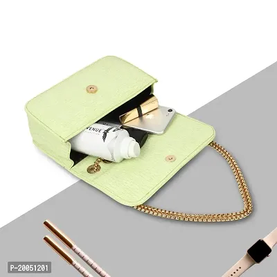 Tatuaa Stylish 10 Ltrs Ladies Backpack Handbag Shoulder Bag College Bag(Green)-thumb3