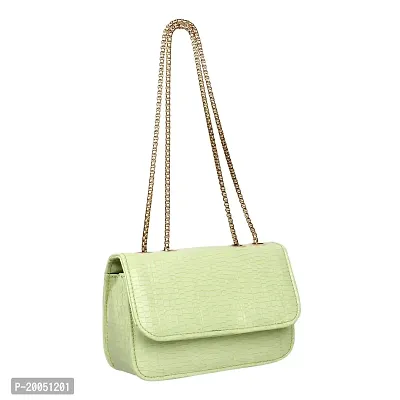 Tatuaa Stylish 10 Ltrs Ladies Backpack Handbag Shoulder Bag College Bag(Green)-thumb5