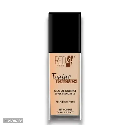 Toning Foundation Total Oil Control Super Blendable For All Skin Type-thumb0