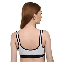 ARISTE Women Cotton Wire Free Non Padded Regular Everyday Sports Bra Sports-thumb4