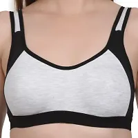 ARISTE Women Cotton Wire Free Non Padded Regular Everyday Sports Bra Sports-thumb3