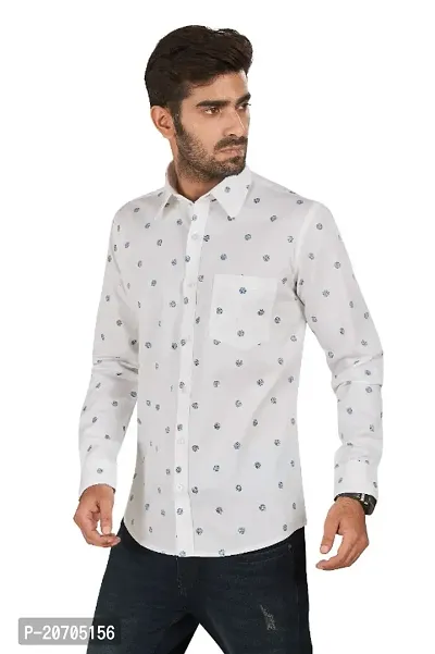 Elegant and Stylish Polka Dot Mens Shirt-thumb3