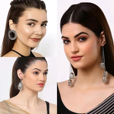 Trendy earrings combo pack of 3