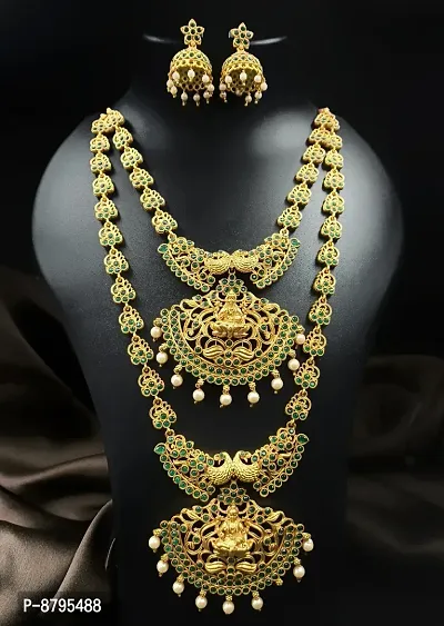 Stylish Fancy Marvellous Big Size Pendant Combo Jewellery Set For Women