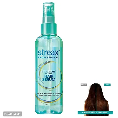 Streax Professional Vitariche Gloss Hair Serum PACK OF 1