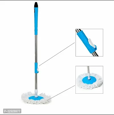 Degree Spin Mop Stick Rod with 1 Microfiber Refill | Standing Magic Pocha with Easy Grip Handle for Floor Cleaning Supplies Product for Home-thumb4