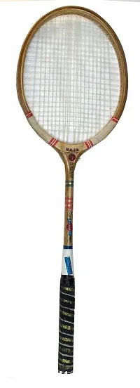 Protoner BB Wood Ball Badminton Racquet, Adult G3-3 1/2-inch