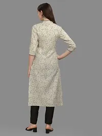 WILNERCROWN Women's Rayon Fabric | Straight | 3/4 Sleeves Regular Sleeves | Designer Women's  Girls Kurta (Kurti's) | (KRT-03-P-PISTA-S)-thumb4