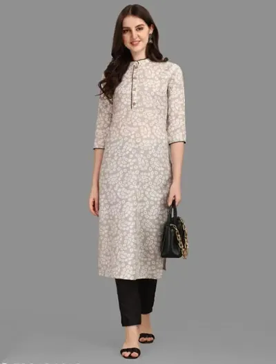 Beautiful Cotton Blend Printed Kurtas