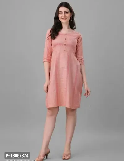 Stylish Fancy Cotton Dresses For Women-thumb0