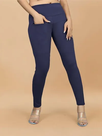 Trendy Cotton Lycra Women's Jeans & Jeggings 