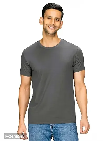 Stylish Polyester T-Shirt For Men-thumb0