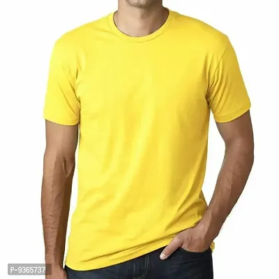 Classic Cotton Solid Tshirt for Mens