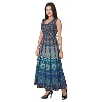 Classic Rayon Printed Gowns for Women-thumb1