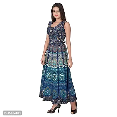 Classic Rayon Printed Gowns for Women-thumb2